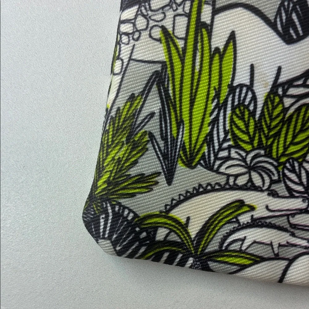 Shea Moisture Jungle Safari Print Zippered Makeup Pouch